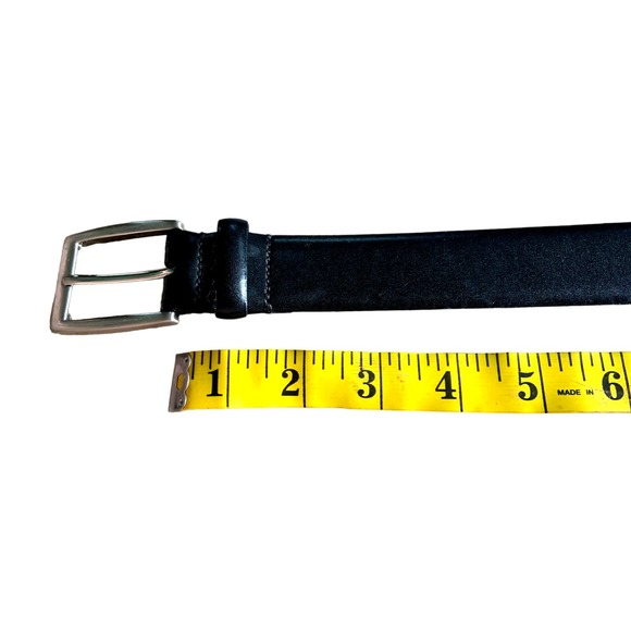 Jos. A. Bank Genuine Black Leather Handcrafted in Italy Size 34 main image 4
